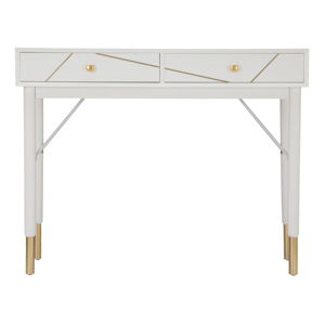 Bílý konzolový stolek Mauro Ferretti Luxy