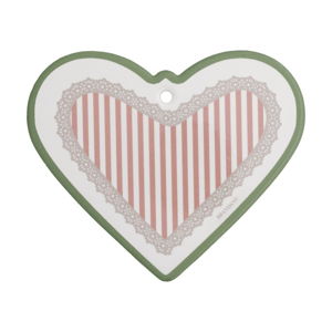 Keramický talířek ve tvaru srdce Brandani Peony