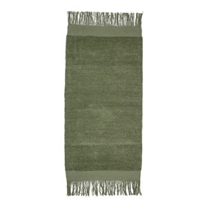 Zelený bavlněný koberec Bloomingville Grass, 60 x 135 cm
