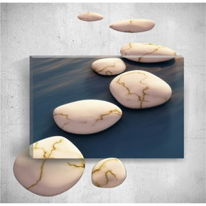 Nástěnný 3D obraz Mosticx Pebbles, 40 x 60 cm