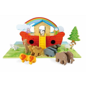 Dřevěná hrací sada Legler Noah's Ark