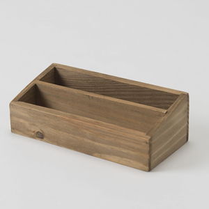 Úložný box z jedlového dřeva Compactor Vintage, šířka 18,5 cm