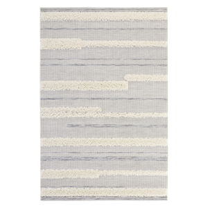 Šedý koberec Mint Rugs Handira Stripes, 77 x 150 cm