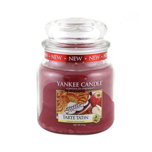 Vonná svíčka Yankee Candle Francouzský Jablečný Koláč, doba hoření 65 - 90 hodin