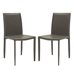 Sada 2 židlí Karna, šedé