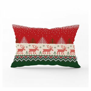 Vánoční povlak na polštář Minimalist Cushion Covers Merry Xmass, 35 x 55 cm