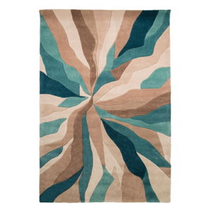 Tyrkysový koberec Flair Rugs Splinter, 160 x 220 cm