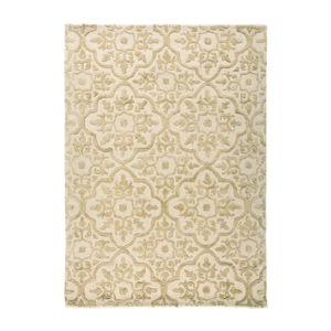 Béžový ručně tkaný koberec Flair Rugs Knightsbridge, 160 x 230 cm