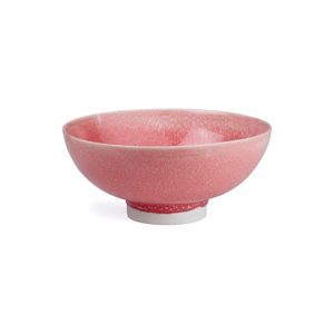 Růžová porcelánová miska Kähler Design Unico, ⌀ 18 cm