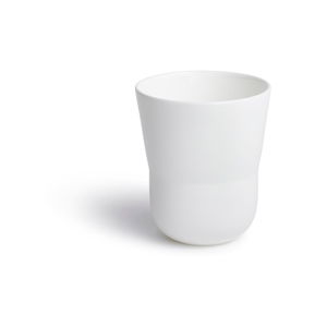 Bílý hrnek z kostního porcelánu Kähler Design Kaolin, 300 ml