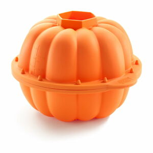 Oranžová silikonová forma na pečení Lékué Pumpkin