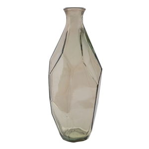 Kouřově šedá váza z recyklovaného skla Mauro Ferretti Ambra, ⌀ 12 cm