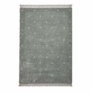 Mátově zelený koberec Think Rugs Boho Dots, 120 x 170 cm