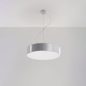 Šedé závěsné svítidlo ø 45 cm Atis – Nice Lamps