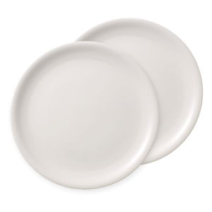 Sada 2 bílých porcelánových talířů Villeroy & Boch Vapiano
