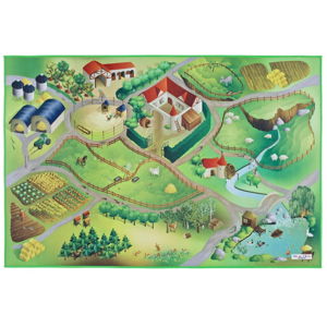 Dětský koberec Universal Grip Farm, 100 x 150 cm