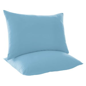 Sada 2 modrých bavlněných polštářů EnLora Home DuzBoya Sea Blue, 50 x 70 cm