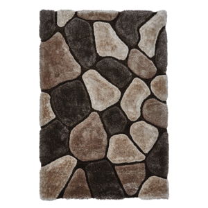 Béžovo-hnědý koberec Think Rugs Noble House, 150 x 230 cm