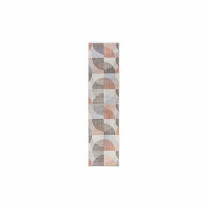 Šedo-růžový koberec Flair Rugs Centro, 60 x 230 cm