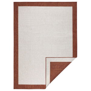 Červeno-krémový venkovní koberec Bougari Panama, 120 x 170 cm