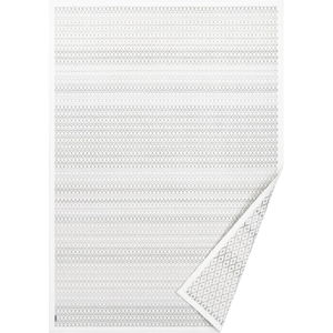 Bílý vzorovaný oboustranný koberec Narma Tsirgu, 140 x 70 cm