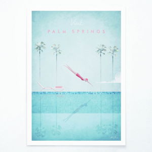 Plakát Travelposter Palm Springs, A3