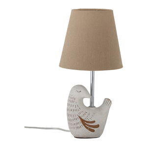 Béžová stolní lampa s textilním stínidlem (výška 40 cm) Kylie – Bloomingville