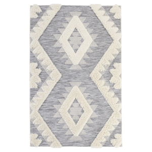 Šedý koberec Mint Rugs Handira Indian, 194 x 290 cm