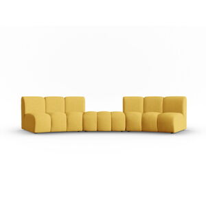 Žlutá pohovka 367 cm Lupine – Micadoni Home