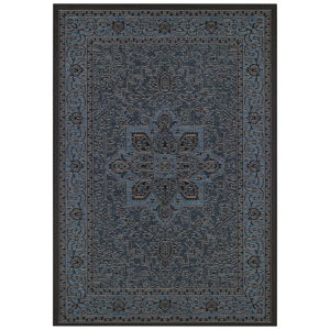 Černo-šedý venkovní koberec Bougari Anjara, 140 x 200 cm