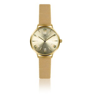 Dámské hodinky s páskem z nerezové oceli ve zlaté barvě Victoria Walls Audrey