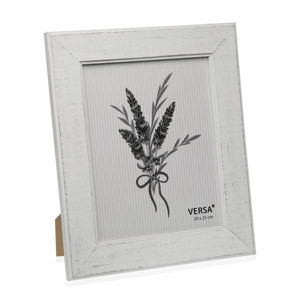 Dřevěný rámeček na fotografii Versa Madera Blanco, 20 x 25 cm