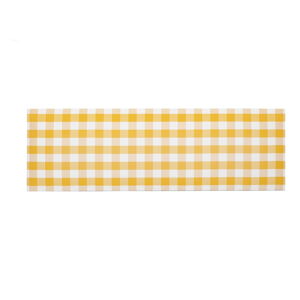 Žluté čalouněné čelo postele 165x52 cm Billie – Really Nice Things