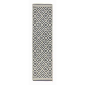 Šedo-béžový venkovní koberec běhoun 230x66 cm Moretti - Flair Rugs