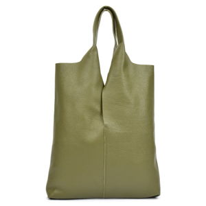 Zelená kožená kabelka Isabella Rhea Pemlio