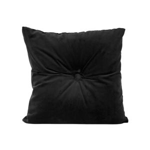Černý bavlněný polštář PT LIVING, 45 x 45 cm
