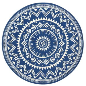 Modrý koberec Hanse Home Celebration Valencia, ⌀ 200 cm