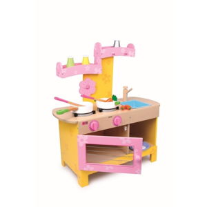 Dětská dřevěná kuchyňka na hraní Legler Nena