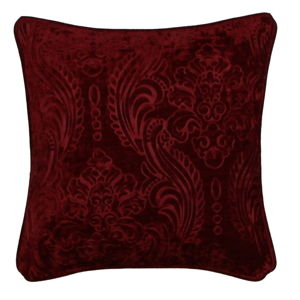 Tmavě červený polštář Kate Louise Exclusive Ranejo, 45 x 45 cm
