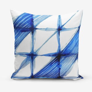 Povlak na polštář s příměsí bavlny Minimalist Cushion Covers Aquarel, 45 x 45 cm