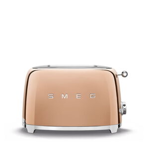 Topinkovač v růžovozlaté barvě 50's Retro Style - SMEG