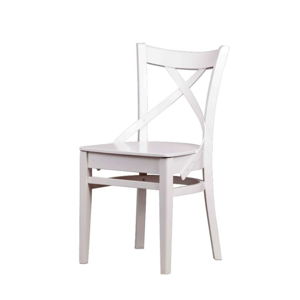 Bílá jídelní židle Durbas Style Valentino