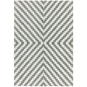 Šedo-bílý koberec Asiatic Carpets Geo, 120 x 170 cm