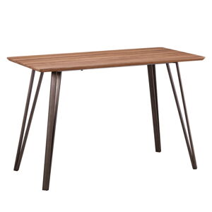Barový stůl s deskou v dubovém dekoru 70x140 cm Candi – Marckeric