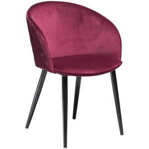 Tmavě růžová židle DAN-FORM Denmark Dual