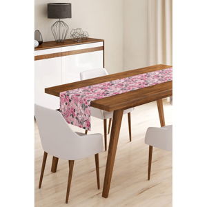 Běhoun na stůl z mikrovlákna Minimalist Cushion Covers Pink Dream, 45 x 145 cm