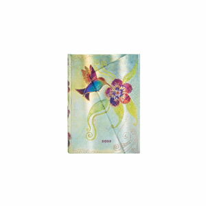 Denní diář s magnetickým zavíráním na rok 2022 Paperblanks Hummingbird, 13 x 18 cm
