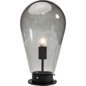 Černá stolní lampa Kare Design Bulb