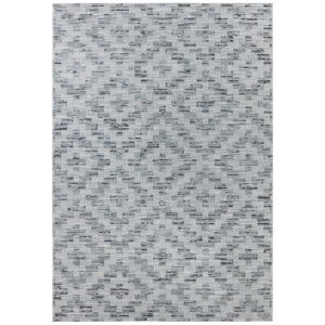 Modro-šedý koberec vhodný do exteriéru Elle Decor Curious Creil, 77 x 150 cm