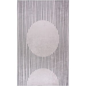 Krémový pratelný koberec 50x80 cm – Vitaus